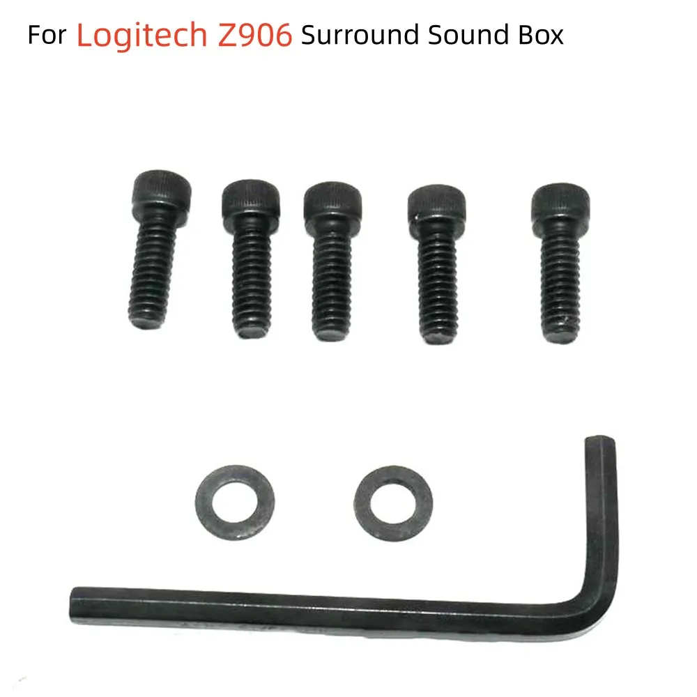 

​5pcs For Logitech Z906 Screws Surround Sound Box Hexagon Socket Screws Repair Kits