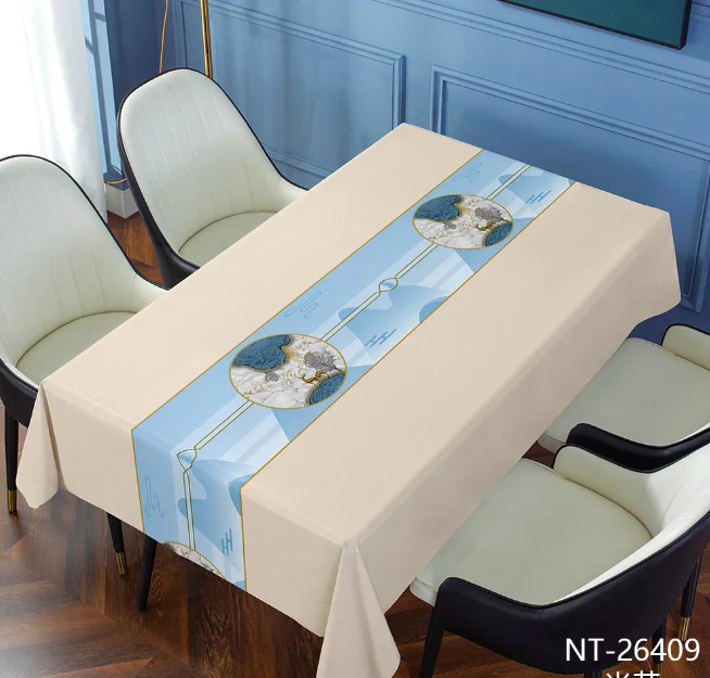 M2015 patterned tablecloth 3D stereoscopic  Waterproof and oil resistant  Anti scalding  Non washable PVC tablecloth