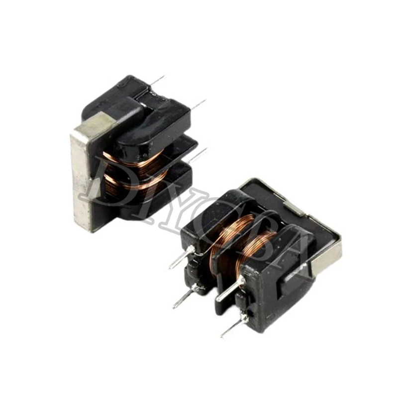 5PCS UU9.8 UF9.8 Common Mode Choke Inductor 10mH 20mH 30mH 40mH 50mH For Filter Inductance Pitch 7*8mm Copper wire