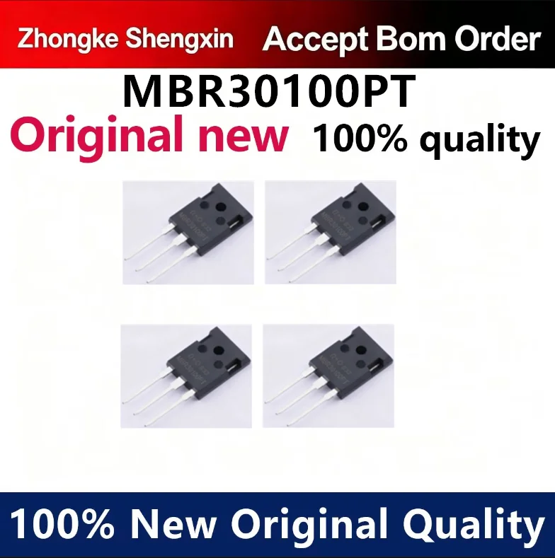 （5pcs）Brand new original MBR30100PT TO247