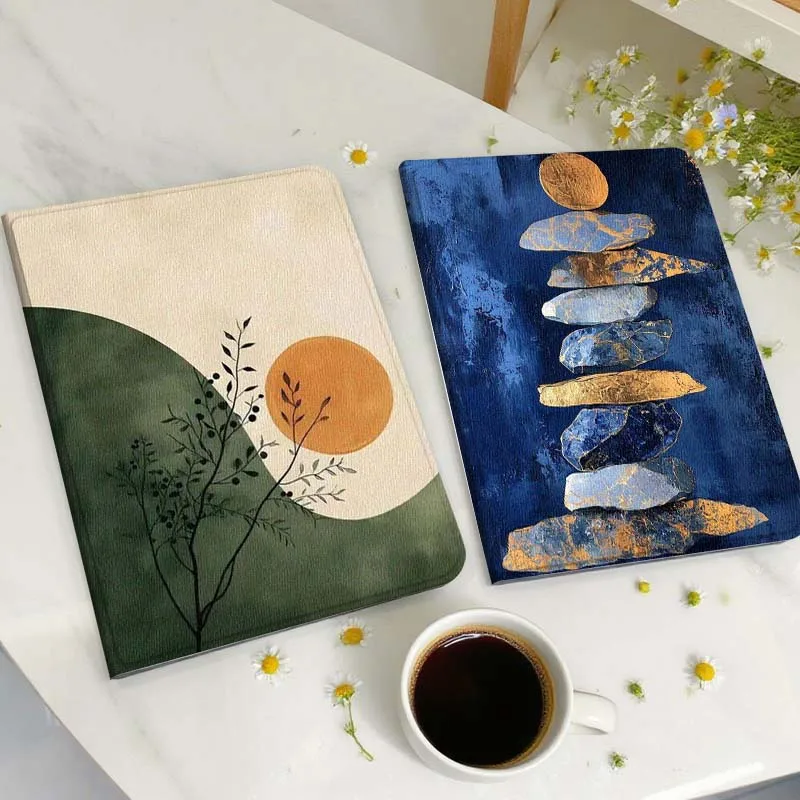 

Olive Branch Sun Art Gift Tablet Case For Huawei Honor MatePad MediaPad Air 5 6 7 11 V6 V7 V8 V9 X9 X8 T10 T10s C5e T5