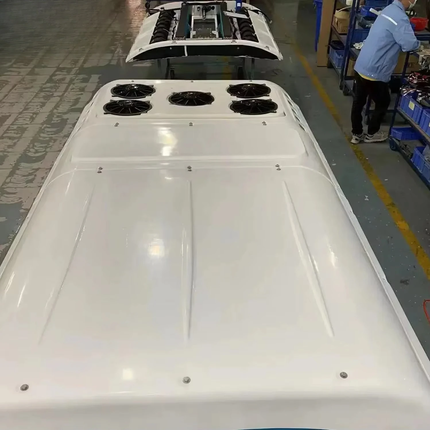 Customizable Electric Bus Air Conditioning System 12V 24V 64V New Energy Roof Air Conditioner