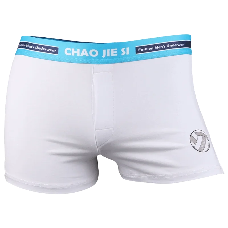 1 قطعة محب Jez ملابس داخلية للرجال مشروط القطن الملاكمين فضفاضة مثير الرياضة تنفس الرجال سراويل بوكسر