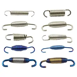 55mm 68mm Motorcycle Exhaust Pipe Spring Hook Heavy Duty Durable 304 stainless steel ATV Motorbike Exhaust Pipe Springs Hooks