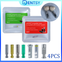 4PCS Implant Plaster Composite Replacement Screw Healing Implant Plaster Tool Lab Analog Compatible With Osstem Dentium Strauman