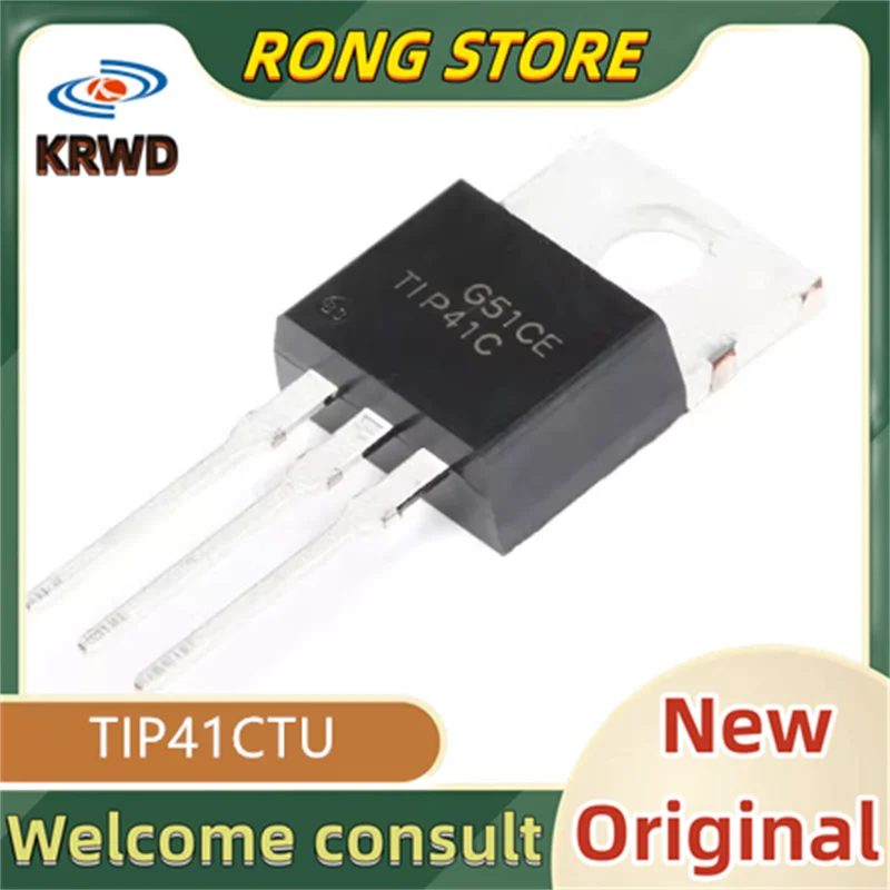 10PCS TIP41C  New and Original TIP41CTU TIP41CT TIP41C