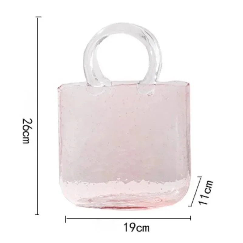 Glasses For Plants Transparent Bubble Glass Flower Vases Flower Pot Glass Flower Vase Nordic Style Home Decor Table Ornament
