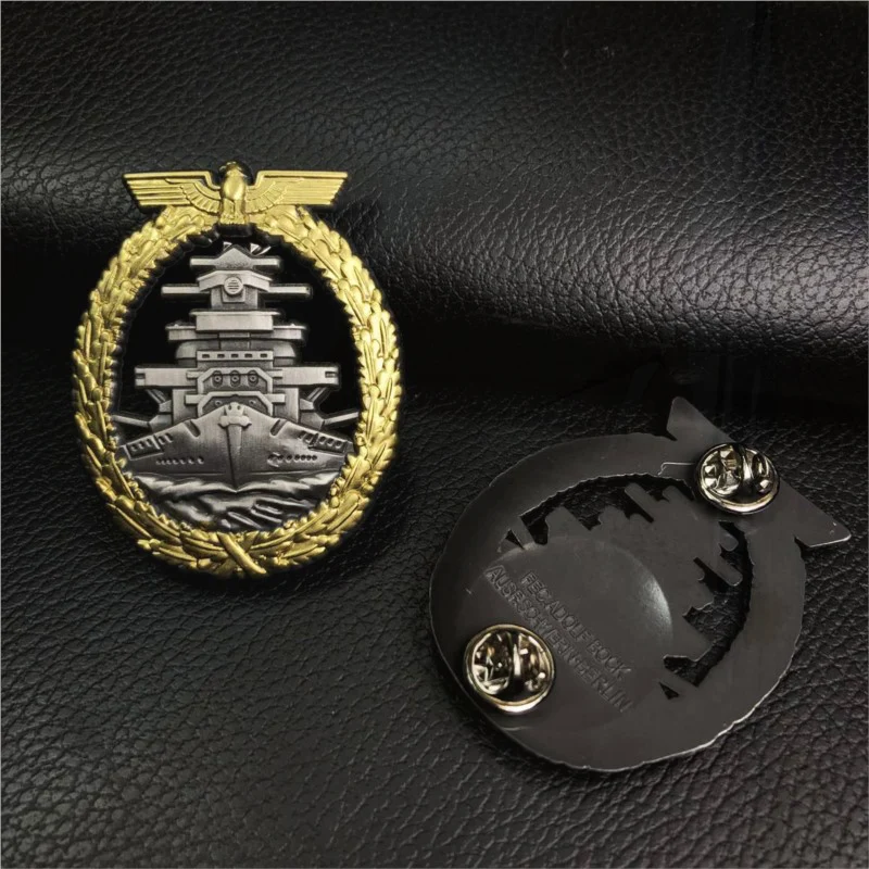 matching metal commemorative medals, ship navigation Pines, foreign tourism Wholesale of gold and silver color