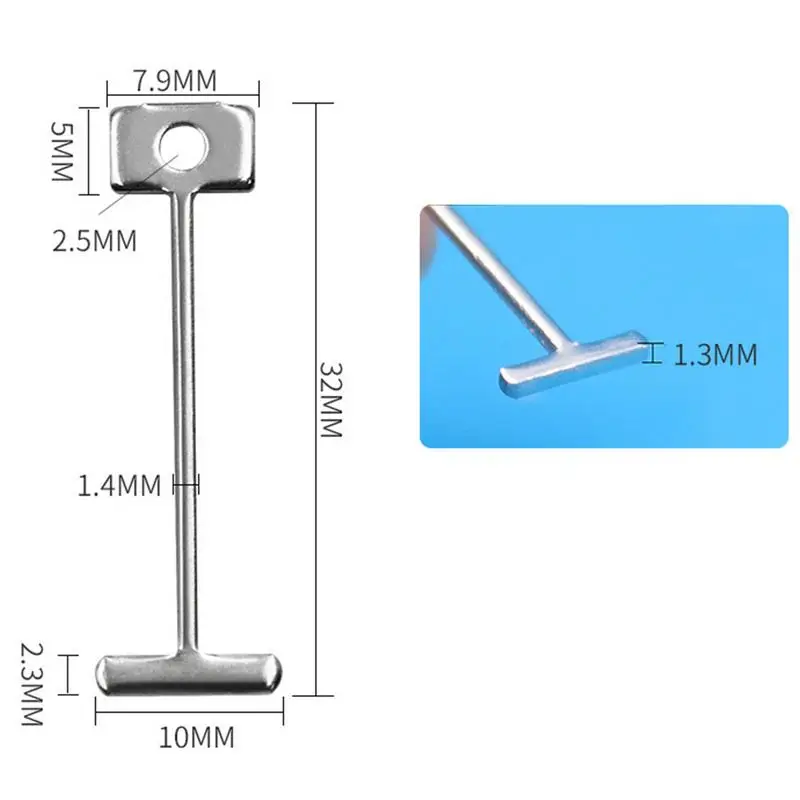 Wall Tile Leveling System Needle Tile Replaceable Leveling Needles System Reusable Tiling Construction Tools For Building Walls