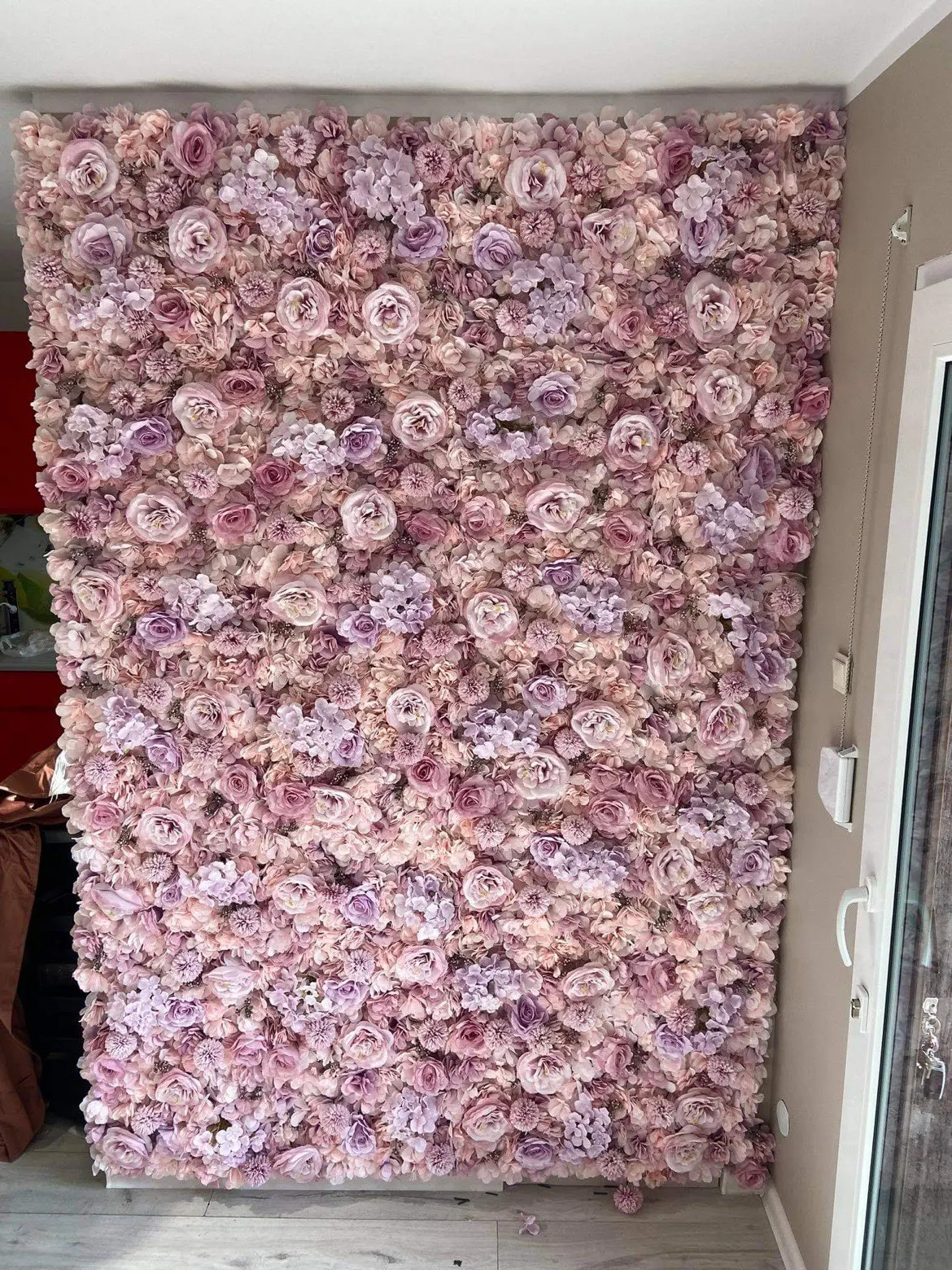 60x40cm artificial hortênsia rosa peônia flor painéis cenário de casamento peças centrais decorações local decoração floral flor falsa