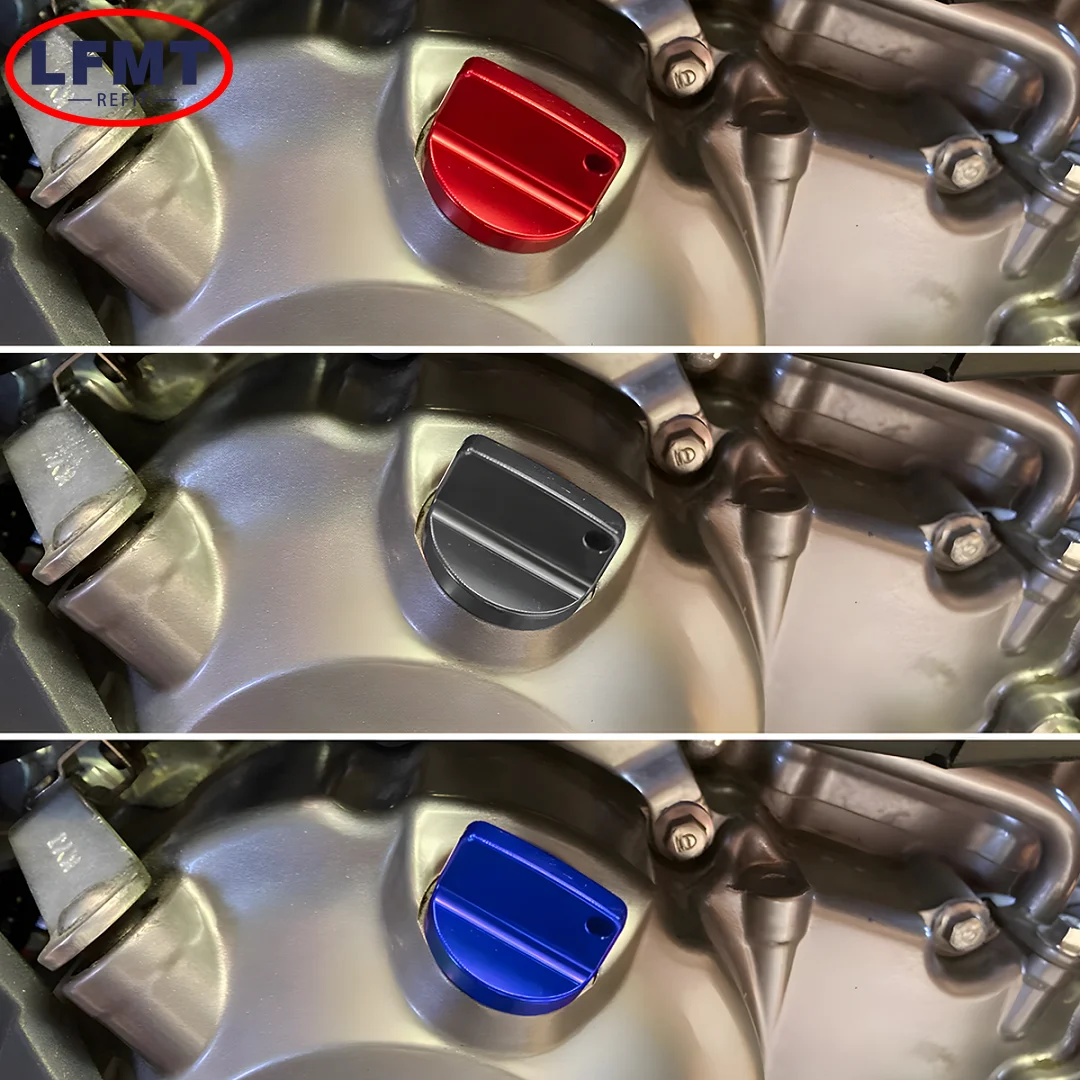 Motorcycle Crankcase Cap CNC Engine Oil Filler Screw Cover Plug M20*2.5 General Purpose Parts For Yamaha Honda Suzuki Kawasaki view 6