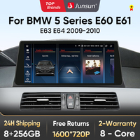 Junsun Wireless CarPlay Andorid Auto Car Radio Multimedia For BMW 5 Series E60 E61 E62 E63 E64 2004-2010 4G WiFi Audio Head Unit