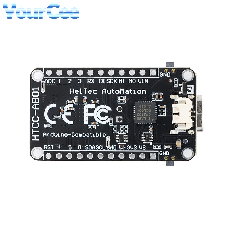 SX1262 CubeCell ASR6501 ASR6502 Development Board Module 433mhz 868mhz Cortex-M0 LoRaWAN Node Control PCB AT for Arduino