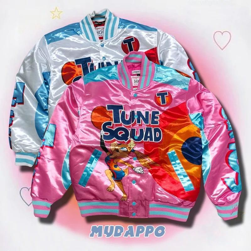 

Retro American Style Loose Pilot Jacket Cotton Baseball Outfit Y2K Harajuku Unisex Fashionable Windproof Long Sleeve Zipper