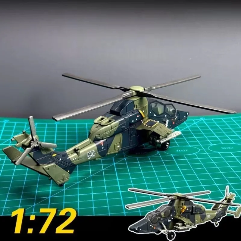 1/72 Scale Military Series EC-665 Eurocopter Tiger Gunship Building Blocks Glue Free Attack Helicopter Model Toys For Xmas Gifts - view 6