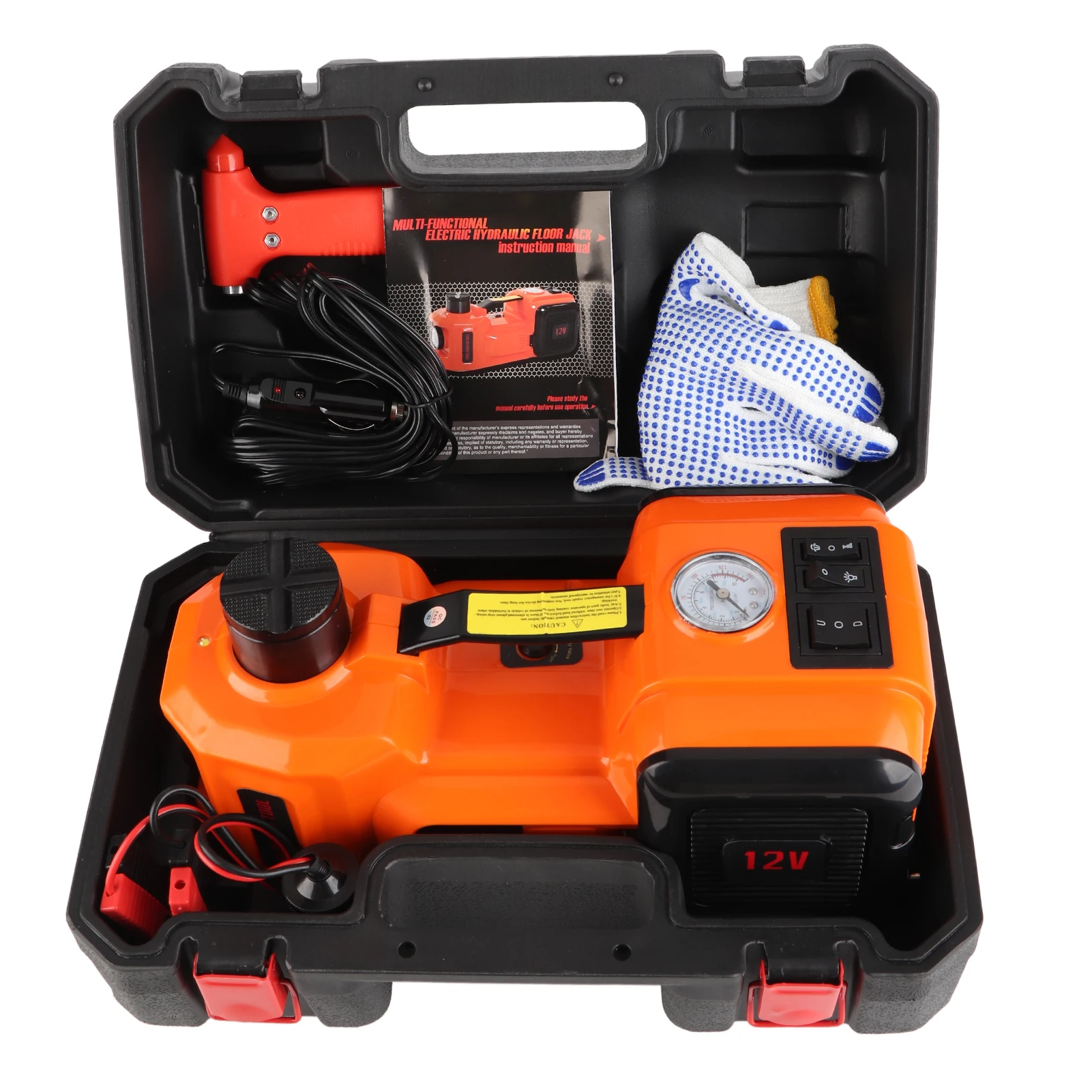 5 тонн 12 В постоянного тока автомобильный электрический гидравлический напольный домкрат подъемник для гаража и аварийного оборудования