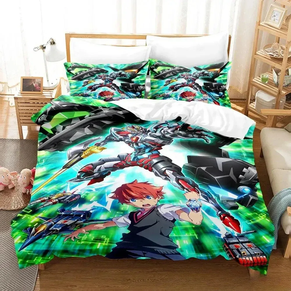 SSSS.GRIDMAN Bedding Set Single Twin Full Queen King Size Bed Set Adult Kid Bedroom Duvet cover Sets Anime parure de lit Bed