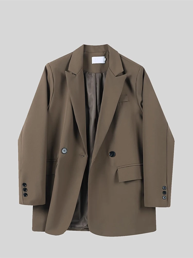 

Caramel-Colored Women's -Suit Jaet Spring Autumn 2026 New ular ort Size Ladies' Top Quali Faion Businwear