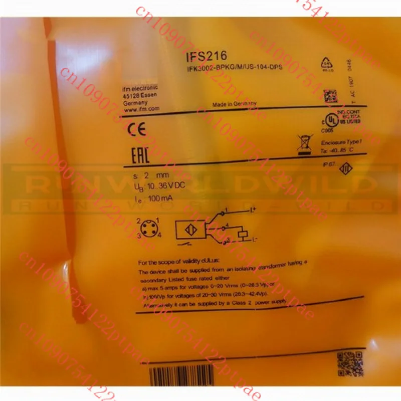 

QTY: 1 НОВЫЙ ДЛЯ IFM IFS216 Датчик приближения