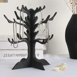 1 PC tree shaped jewelry necklace earring display stand, creatively simple tree shaped, home decoration jewelry display stand