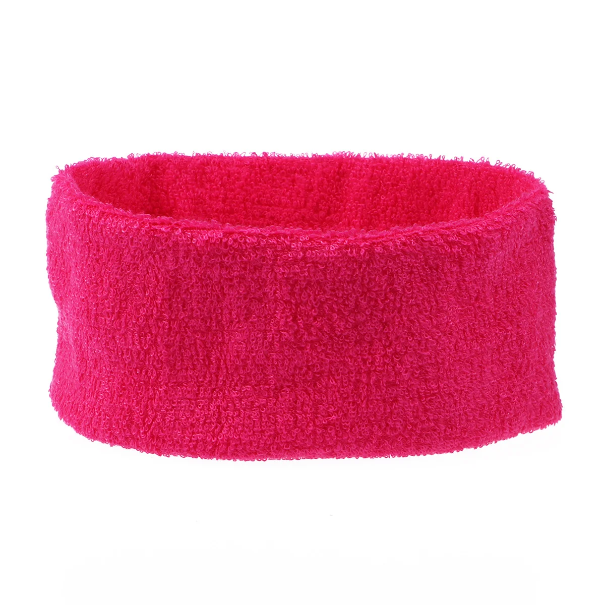 

Rosy Cloth Yoga Headband Adjustable Sports Sweatband Spa Facial Makeup Wrap Reusable Washable Breathable for Women