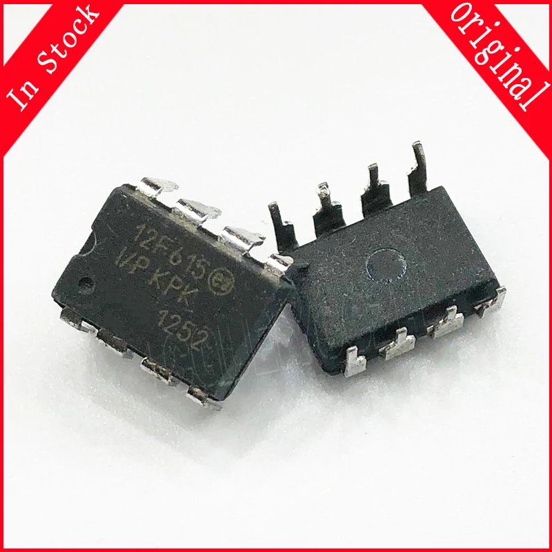 1pcs/lot PIC12F615-I/P DIP-8 PIC12F615 12F615-I DIP8 In Stock