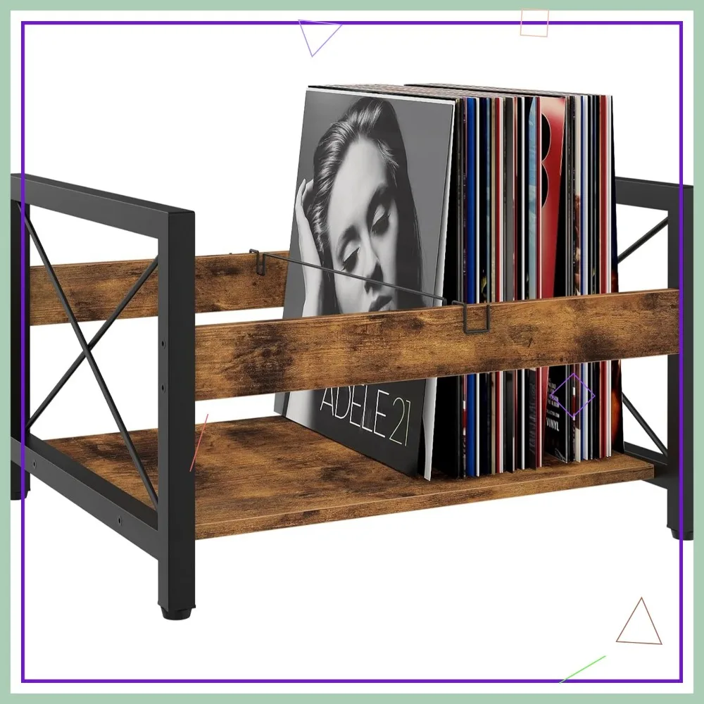 Wooden Record Stora… - image