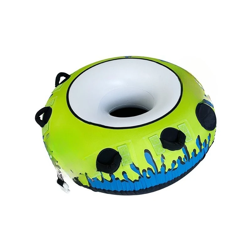 

Single water drag ring pvc thickened cold-resistant inflatable water slide ring single seat water inflatable