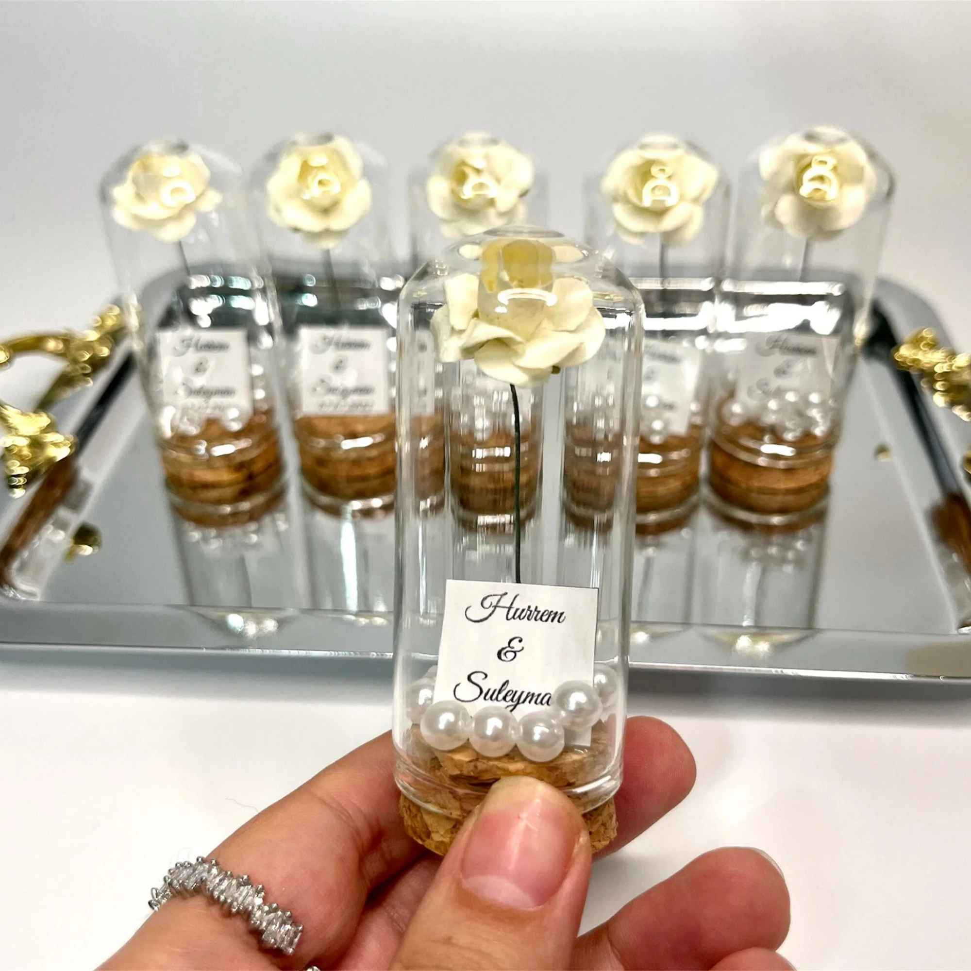 

Wedding favors for guests, Rose dome favors, Beauty and the Beast, Girl baby shower favors, Baptism favors, Bridal shower favors