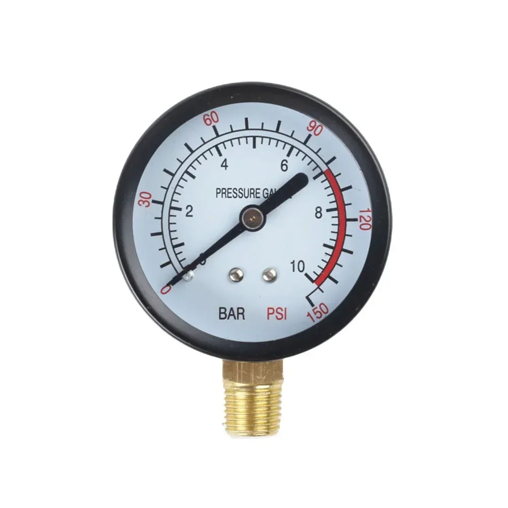 1pc Y60 Pressure Gauge 0-1.6Mpa 0-230PSI Pool Filter Water Pressure Gauge Meter For Air Compressor Pneumatic HVAC Systems