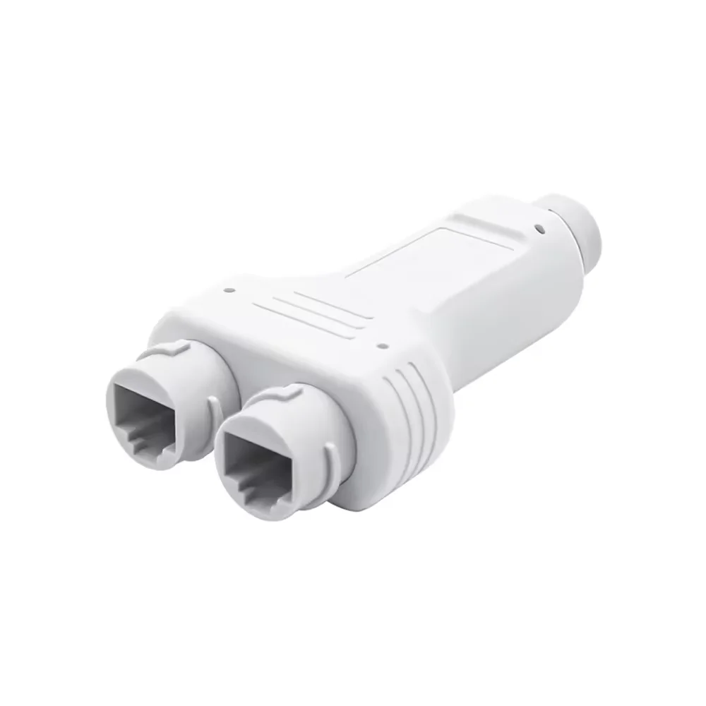 Extensor PoE para câmera IP, 2 portas, IEEE802.3af, Distância de transmissão 100m, Portas LAN