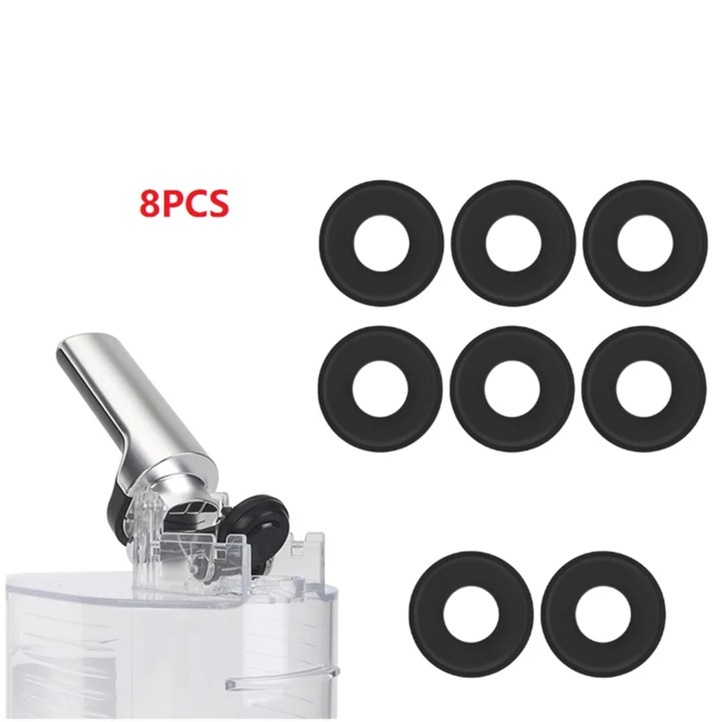 N83R استبدال سدادات السيليكون 8 قطعة ل نينجا سلوشي FS301/FS301C صانع المشروبات المجمدة مانعة للتسرب صنبور المقابس