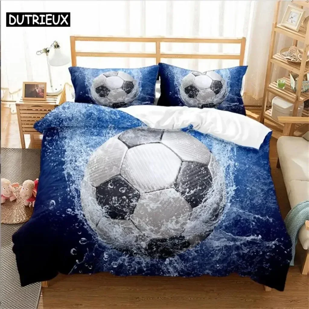 Football Star Bedding Set Duvet Cover Set 3d Bedding Digital Printing Bed Linen Queen Size Bedding Set Fashion Design
