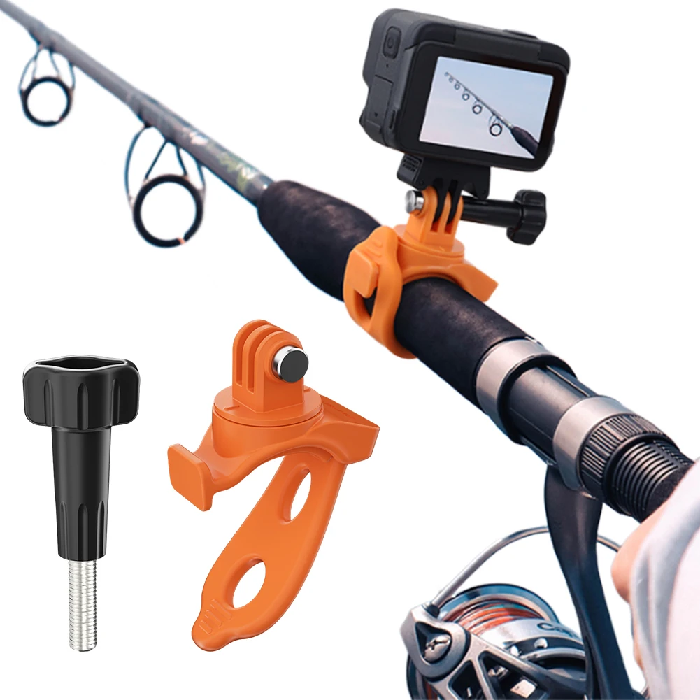 Flexible Wrap Band 360 Rotatable Elastic Handlebar Mount Bike Motorcycle Handlebar Clip Holder for DJI Action 5 Pro Insta360