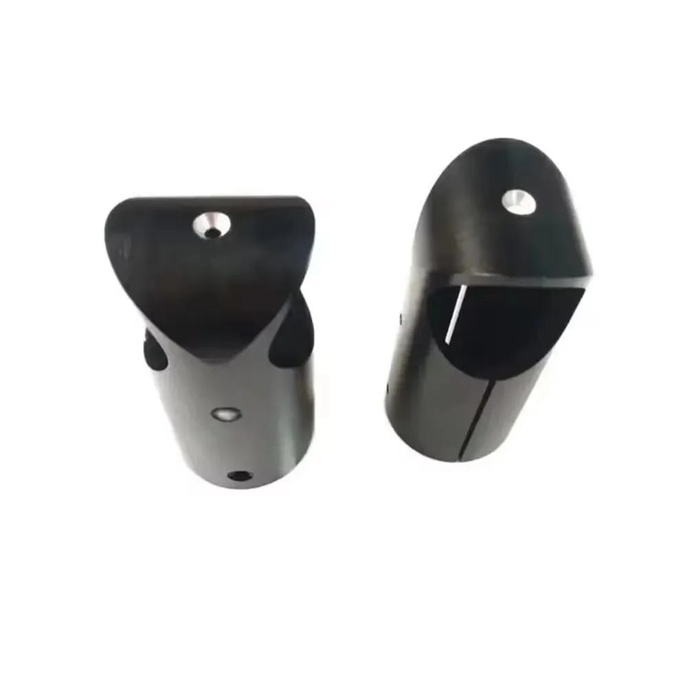 Train d'atterrissage UAV pour Protection des plantes, 30mm à 30mm, connecteur de trépied en T en alliage d'aluminium, 2 pièces