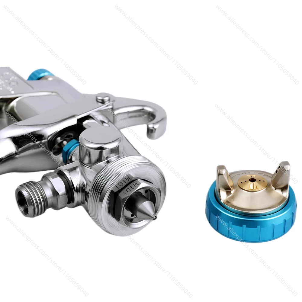 W-101 بندقية رذاذ الطلاء بندقية رذاذ ، 1.0/1.3/1.5/1.8 مللي متر جودة اليابان ، مسدس الطلاء مع أدوات الهواء كوب بلاستيكي/معدني #6