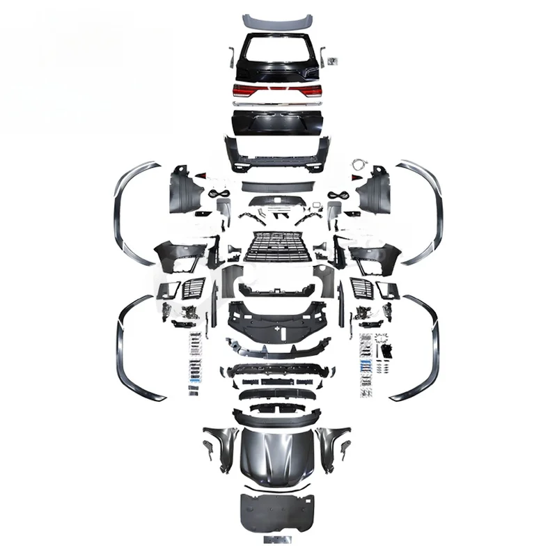 High Quality 2008-2015 LX570 Upgrade To 2022 LX600 Executive Style Bumper Body Kit Conversion Modification Parts
