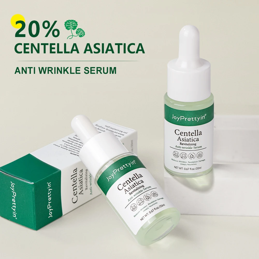 20% Centella Asiatica Soothing Serum Anti Wrinkle Pore Control Face Essence Hyaluronic Acid Aging Lifting Facial Serum Skin Care