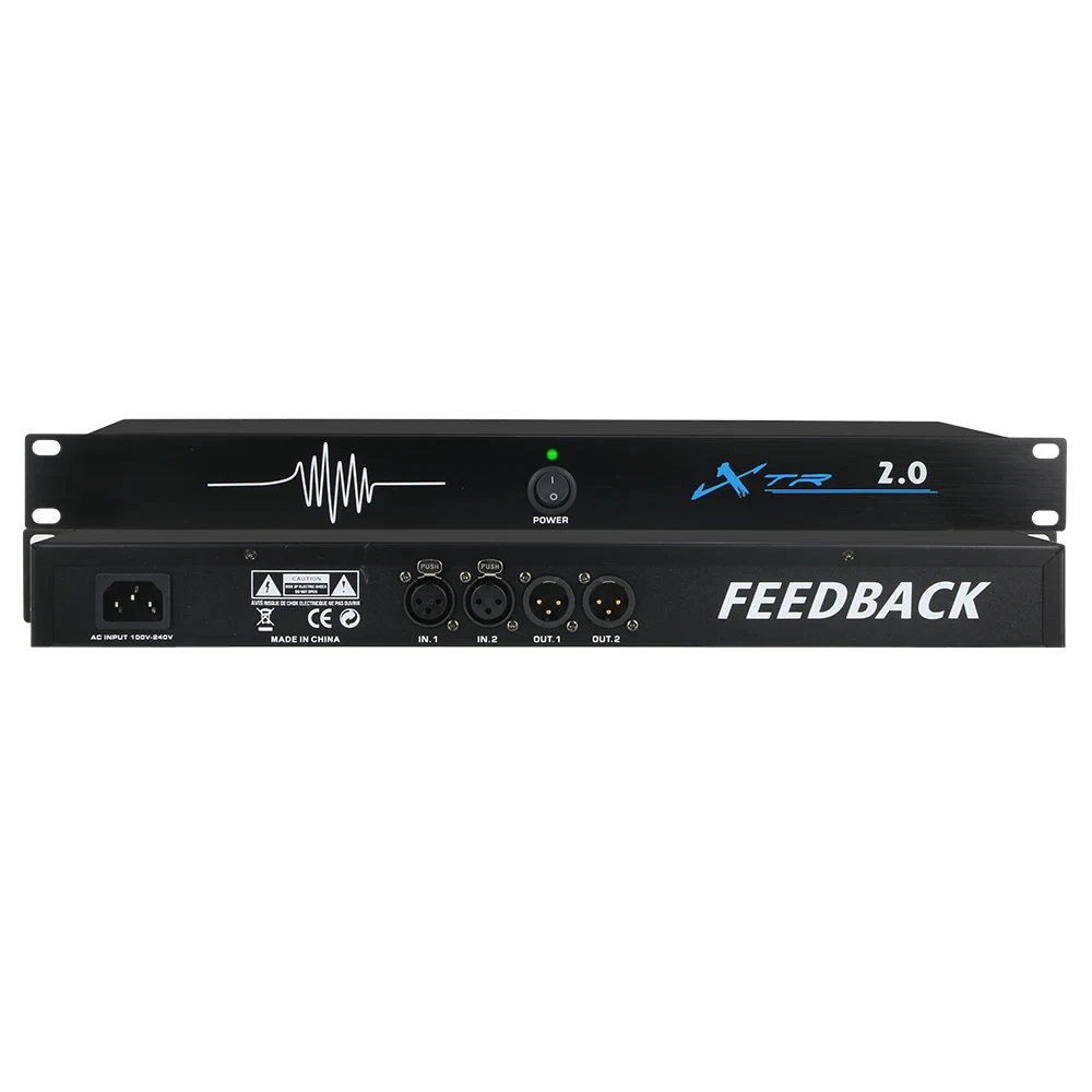 

Professional Digital Audio Signal Processor Feedback Suppressor XTR 2.0 for PA Speaker System Live Sound and Stage Applications