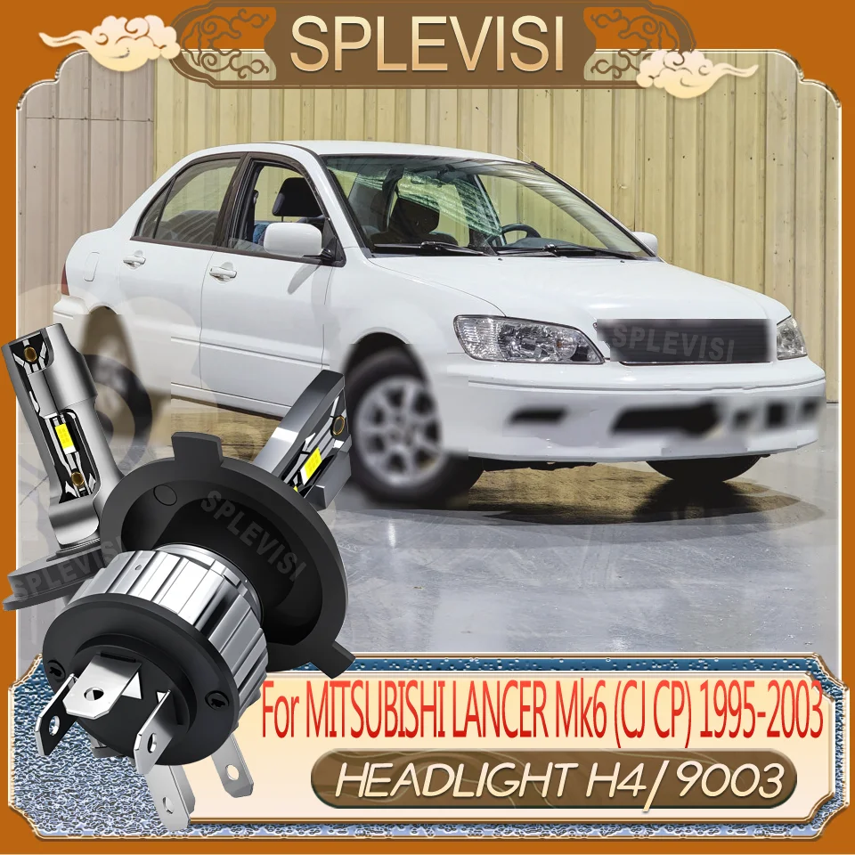 

7500LM/Bulb warranty 3 year h4 12v LED headlight For MITSUBISHI LANCER Mk6 (CJ CP) 1995 1996 1997 1998 1999 2000 2001 2002 2003