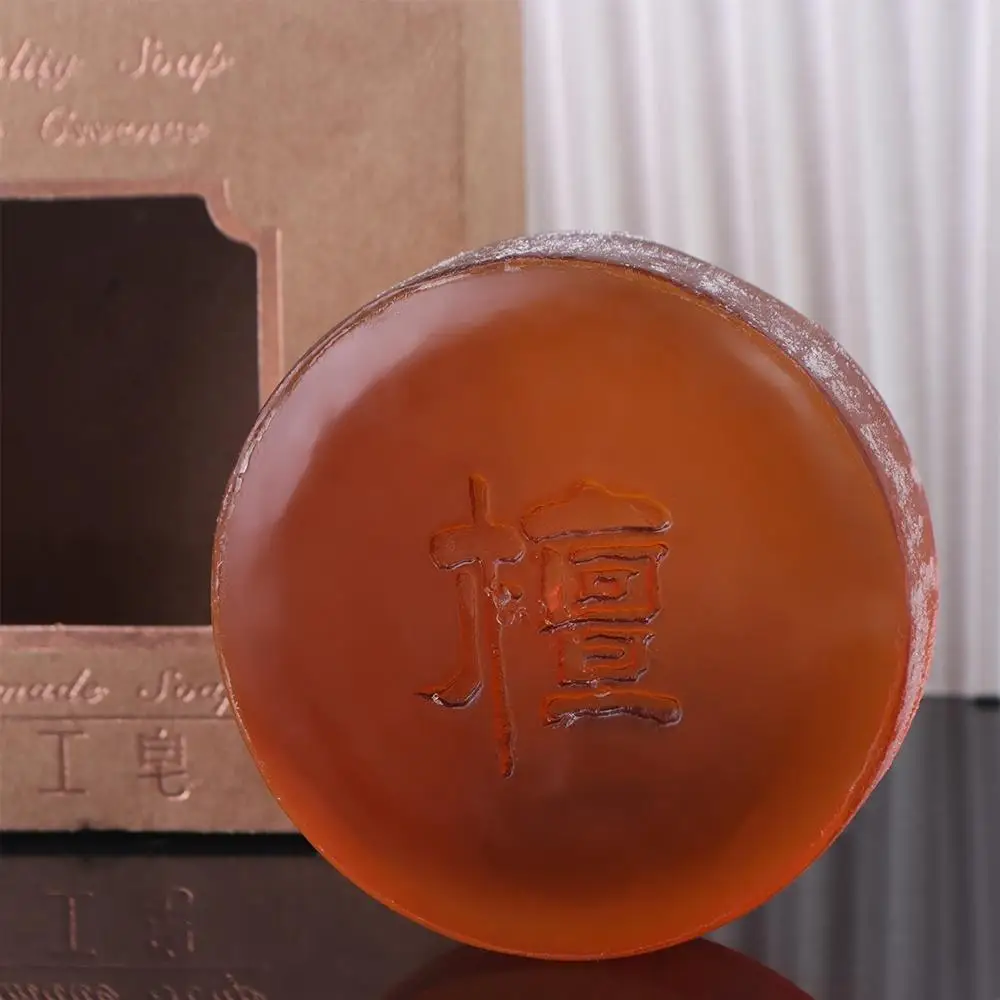 Gentle Essential Oil Soap Oil Control Moisturizing Sandalwood Soap Face Body Clean Mites Remove Handmade Soap Skin Care