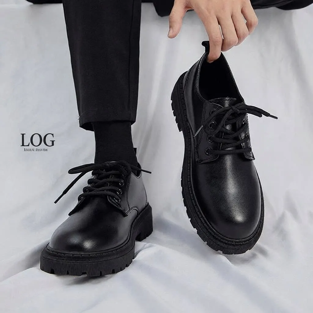 

Men's Summer New Breathable Waterproof Thick Bottom Casual Shoes Korean Style Versatile Chef's Shoes Fashionable Rain Shoes