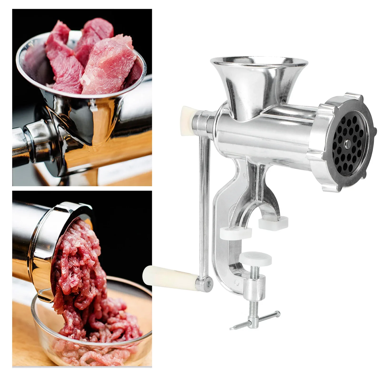 Multi-Function Manual Meat Grinder and Sausage Stuffer for Commercial Use