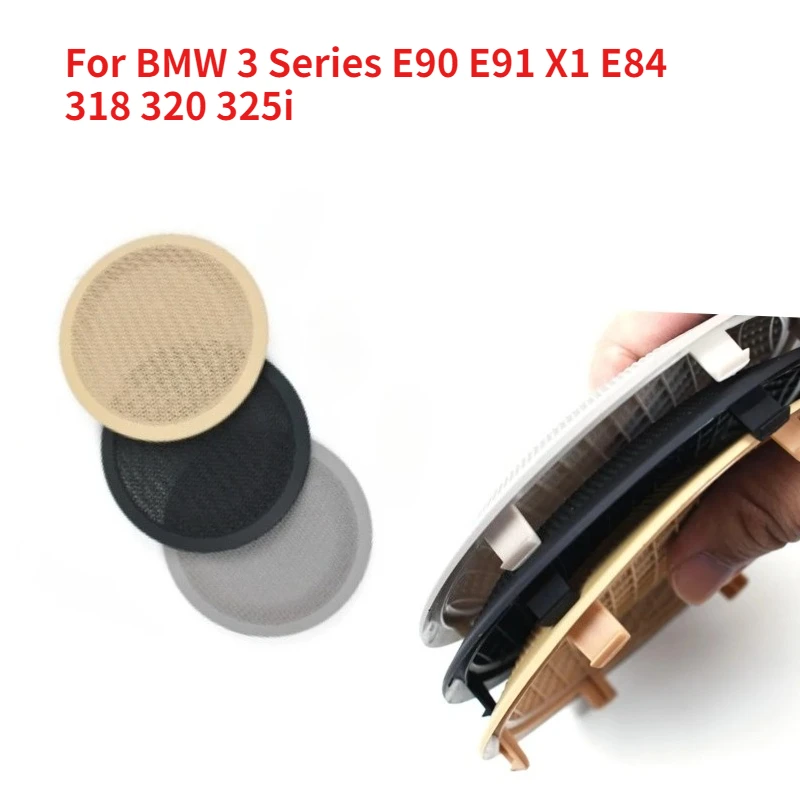 Image of Lautsprecherabdeckung für die Türverkleidung vorne und hinten links und rechts für BMW 3er E90 E91 X1 E84 318 320 325i Autoinnenraum