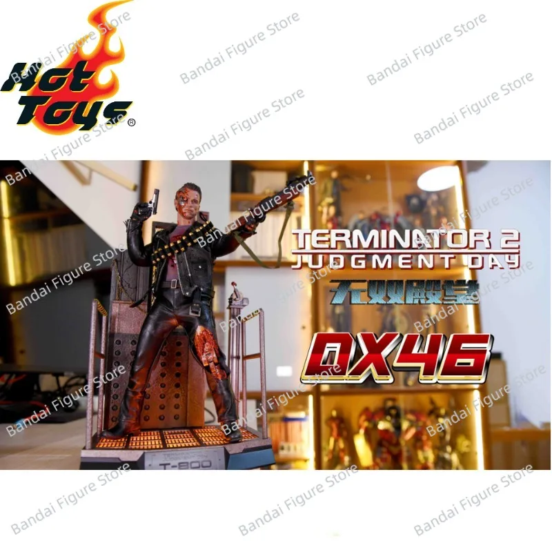 

[In Stock] HT DX46 1/6 "Terminator 2 Judgment Day" T-800 Battle Damaged Version (2.0) Movable Soldier Suit Figure
