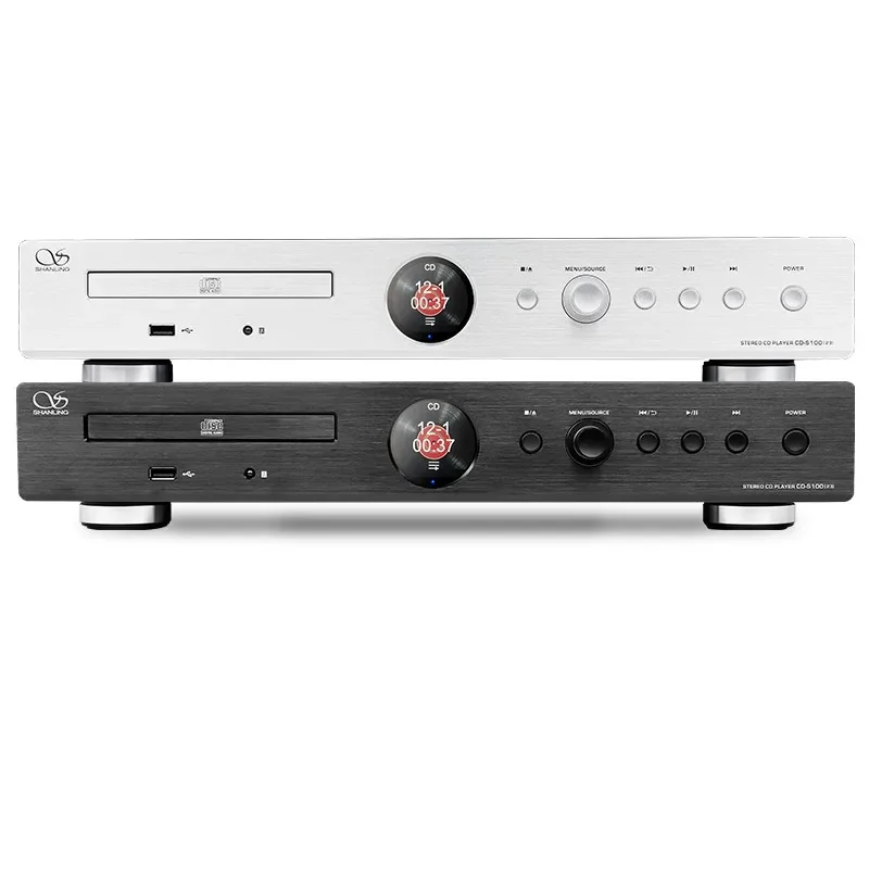 Shanling CD-S100 (2023) HD CD Player HIFI Home System Turntable USB Digital with DAC Audio DSD Decoder with Remote Control