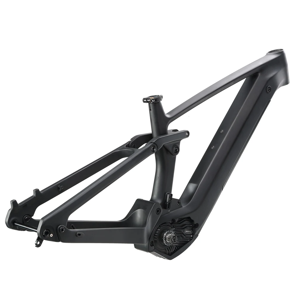 

Hot Sale 27.5/29er Suspension E-MTB Bike Carbon Frame Compatible with Bafang M510 M600 mid Motor