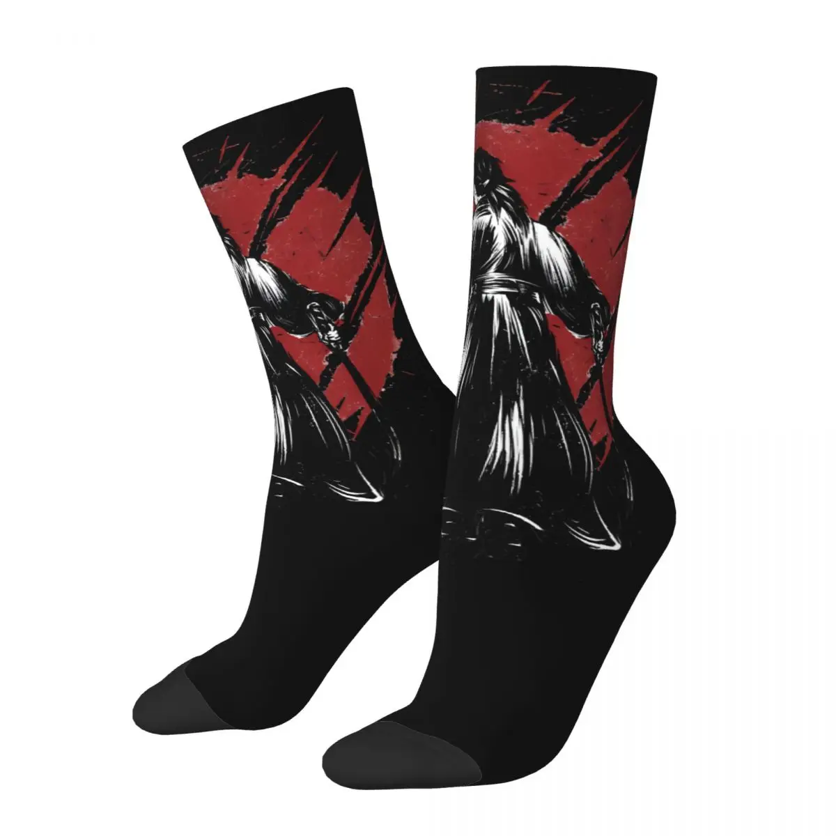 Tremendous Men's Socks Vintage Harajuku Rurouni Kenshin Street Style Novelty Seamless Crew Sock