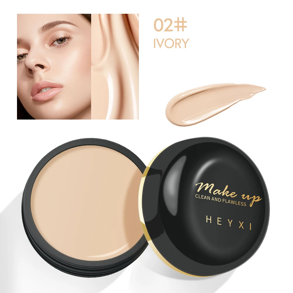 Clear Concealer Cream, Waterproof and Sweat Proof, Durable, Natural Finish, Suitable for All Skin Types