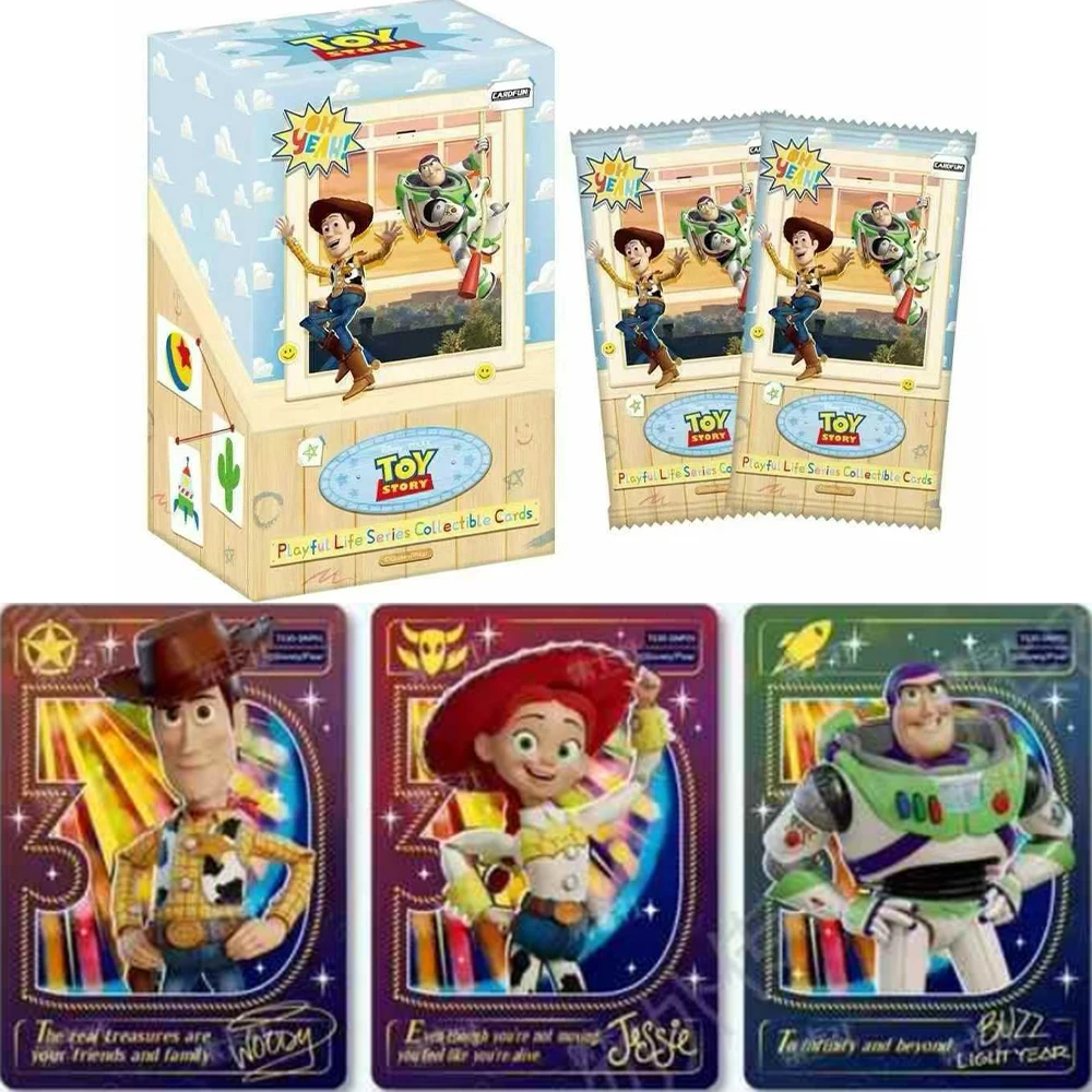 

Genuine Disney Toy Story Card 30th Anniversary Pixar Animation Woody Space Sheriff Collection Cards Gifts Toys